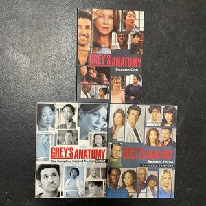 Grey’s Anatomy DVD box sets, season 1-3